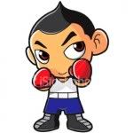 boxing cartoon